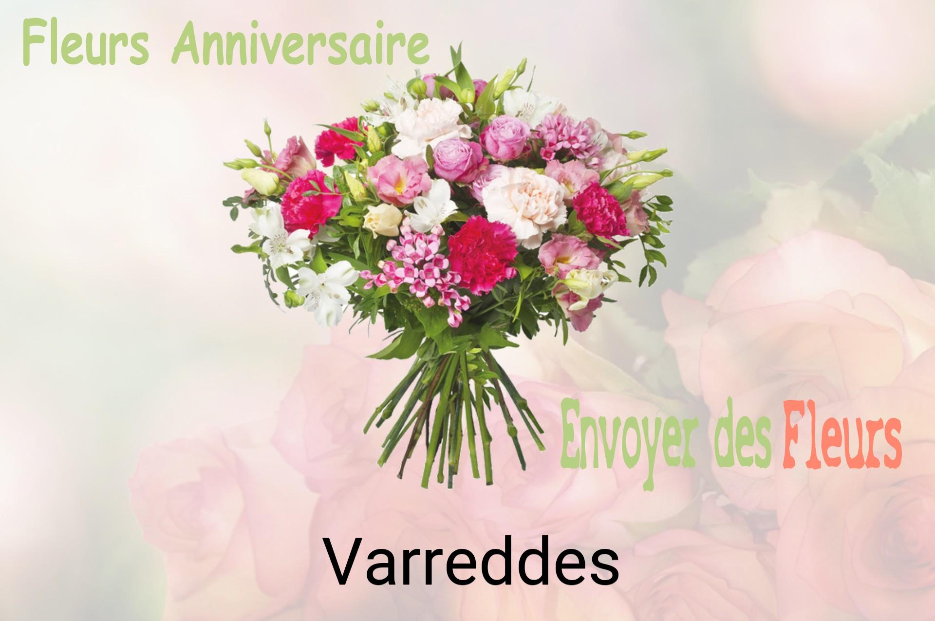 Bouquet de fleurs d’anniversaire livré à Varreddes
